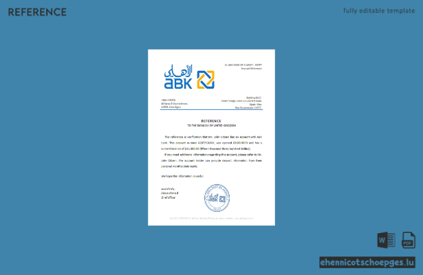 Ägypten Al Ahli Bank of Kuwait Referenzbeispiel Vorschau